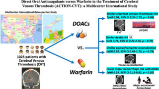 DOACs vs. Warfarin in Cerebral Venous Thrombosis: ACTION-CVT Study Shows Safer Profile Without Compromising Efficacy