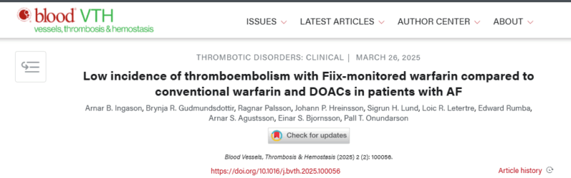 DOACs vs. Warfarin in Cerebral Venous Thrombosis: ACTION-CVT Study Shows Safer Profile Without Compromising Efficacy