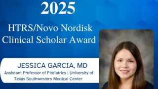 Jessica Garcia: 2025 HTRS/Novo Nordisk Clinical Scholar Award Recipient