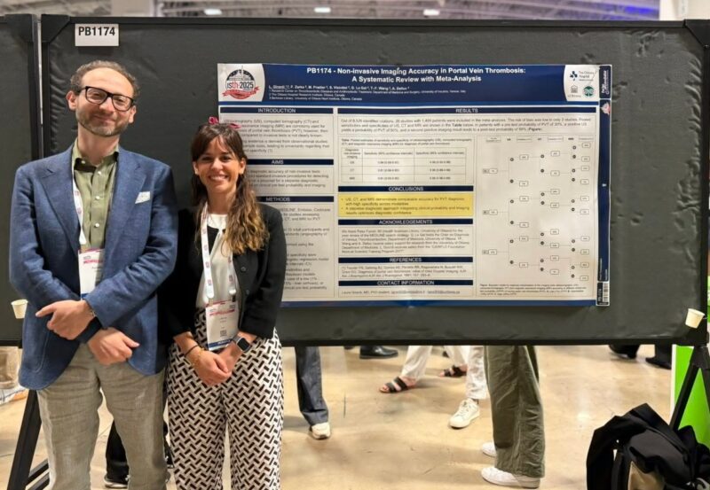 Laura Girardi Presents Meta-Analysis on Non-Invasive Imaging Vs Gold Standard in Portal Vein Thrombosis at ISTH 2025