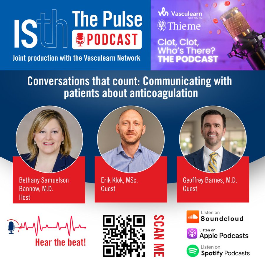 ISTH Pulse Podcast Episode with Vasculearn Network