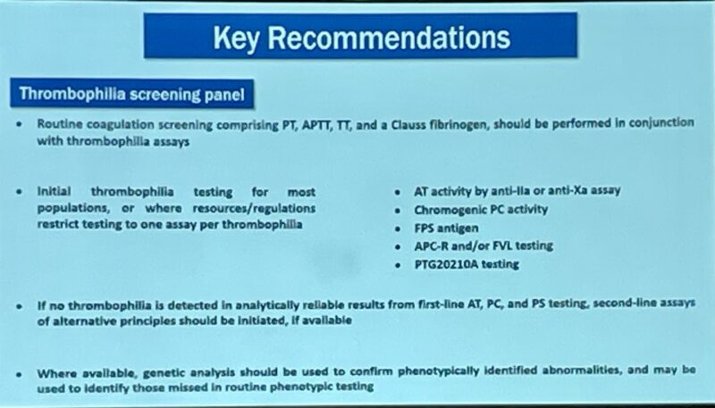 Marc Carrier: Knowing When and How to Test Thrombophilia is Crucial