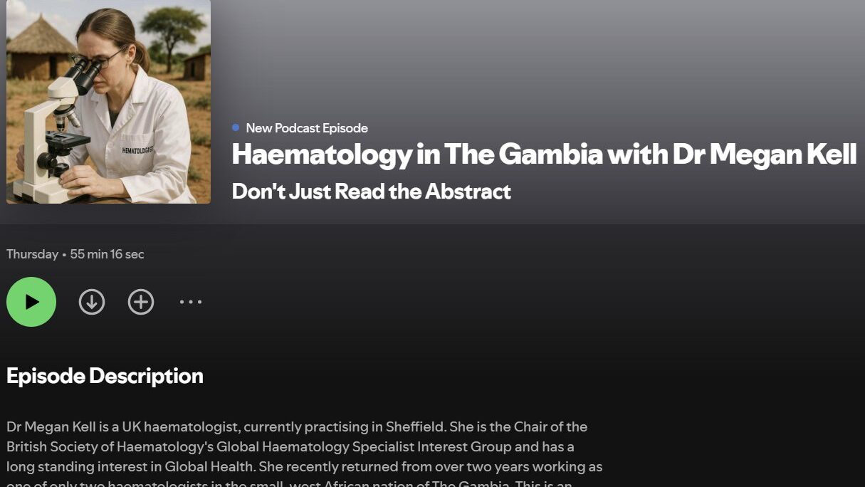 Richard Buka: What’s it Like to Be One of Two Haematologists in an Entire West African Country?