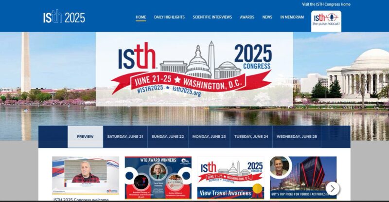 Ayesha But: Headed to ISTH Congress 2025!