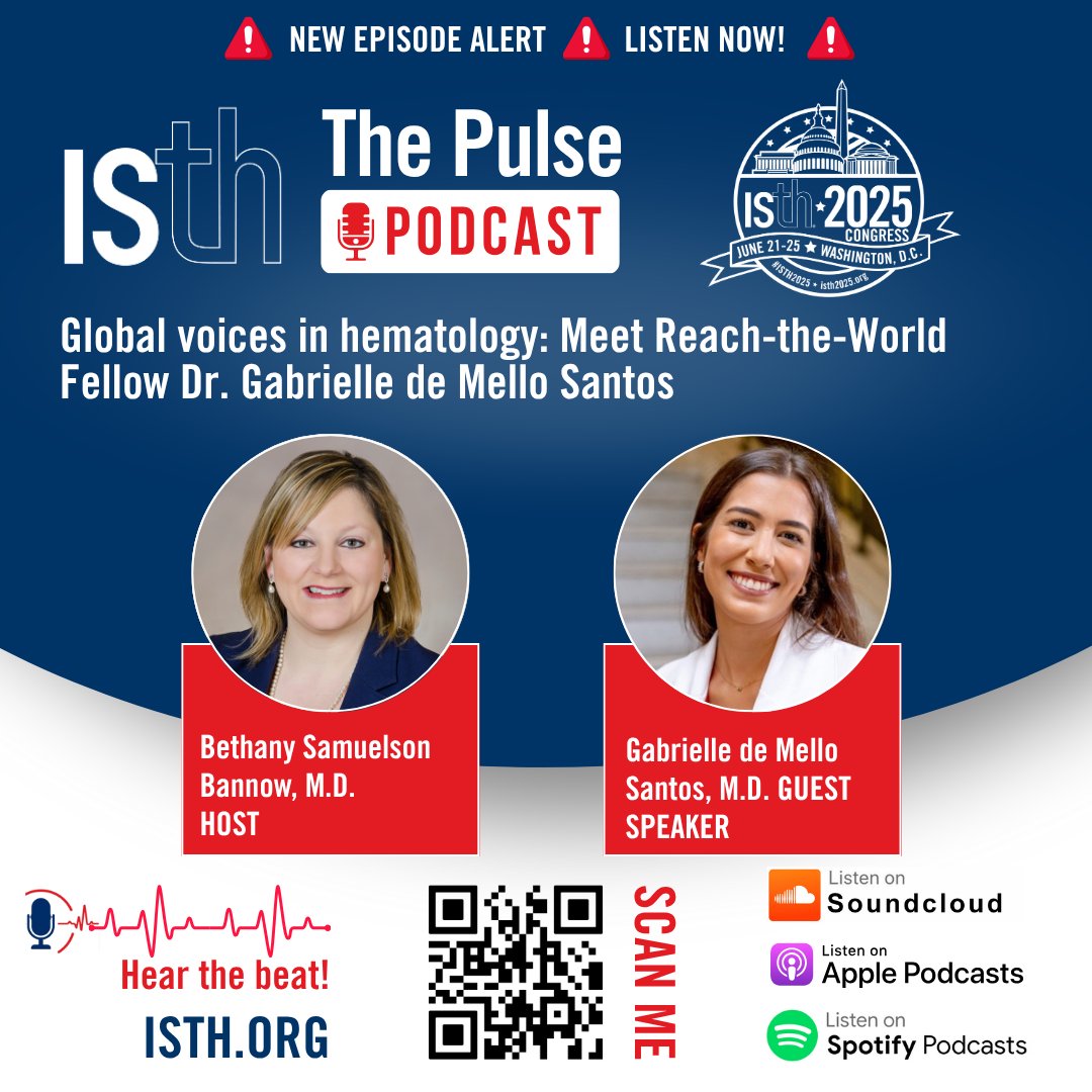Global Voices in Hematology: ISTH Highlights Reach-the-World Fellow Dr. Gabrielle de Mello Santos