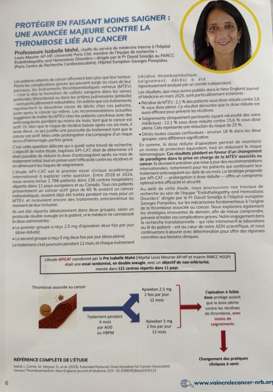 David Smadja: A Major Step Forward in The Fight Against Cancer-Related Thrombosis