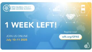 1 Week Left: Join WFH Global Summit on Advancing Access for Bleeding Disorders Community