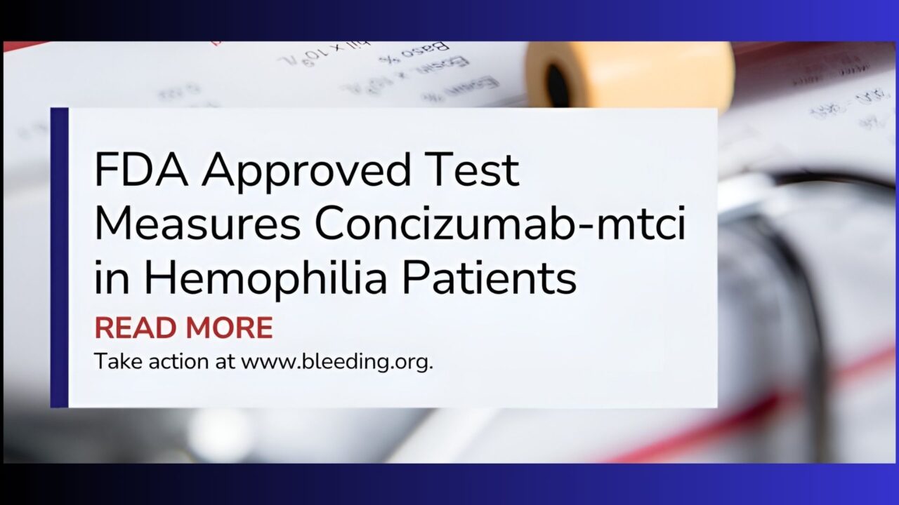 FDA Approves ConcizuTrace™ ELISA Companion Diagnostic for 2024 Concizumab Therapy in Hemophilia