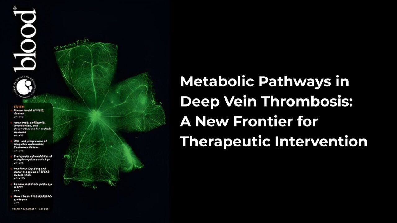 Metabolic Reprogramming in Deep Vein Thrombosis: A Novel Therapeutic Avenue Beyond Anticoagulation