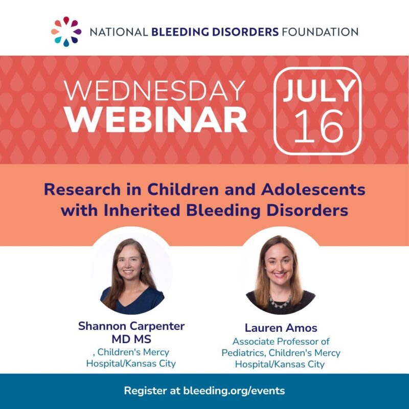 Do Not Miss NBDF ExpertTalk! Pediatric Bleeding Disorders: Insights from the Frontlines