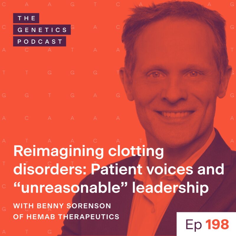 Sano Genetics: “Unreasonable” Leadership with Benny Sorenson of Hemab