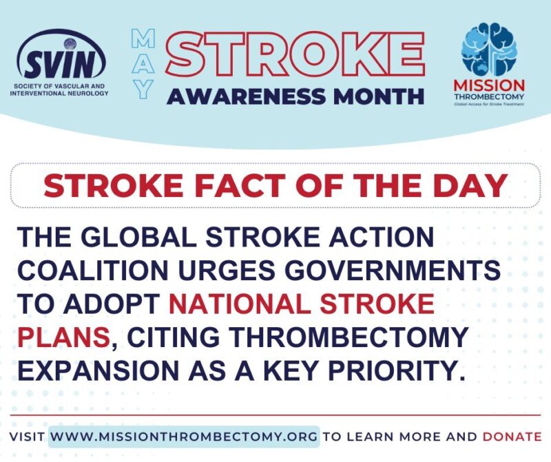 Global Call to Action: SVIN Urges Adoption of National Stroke Plans to Expand Access to Thrombectomy Worldwide