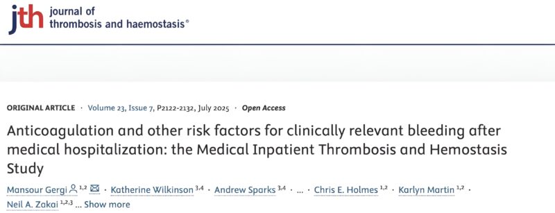 Discharged, But Not Safe: Uncovering Hidden Risks of Anticoagulation for Post-Hospital Bleeding