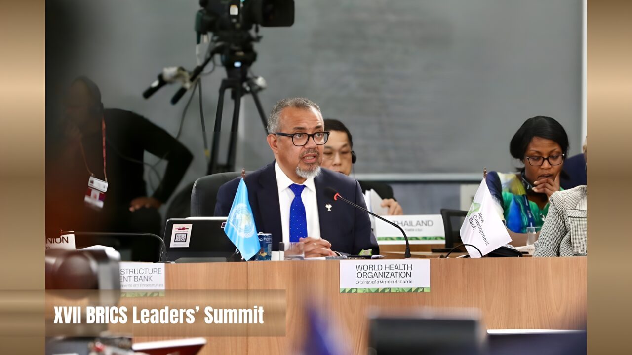 Breaking: WHO Urges BRICS to Advance Health Equity Through Multilateralism and AI