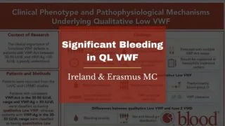 5 Crucial Insights into Low VWF QL: Uncovering a Distinct Cause of Bleeding