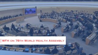 3 Powerful Days: WFH Champions Bleeding Disorders at 78th World Health Assembly