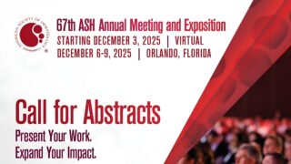 67th ASH Annual Meeting Abstract Submission is Now Open – Inspire the Future of Hematology