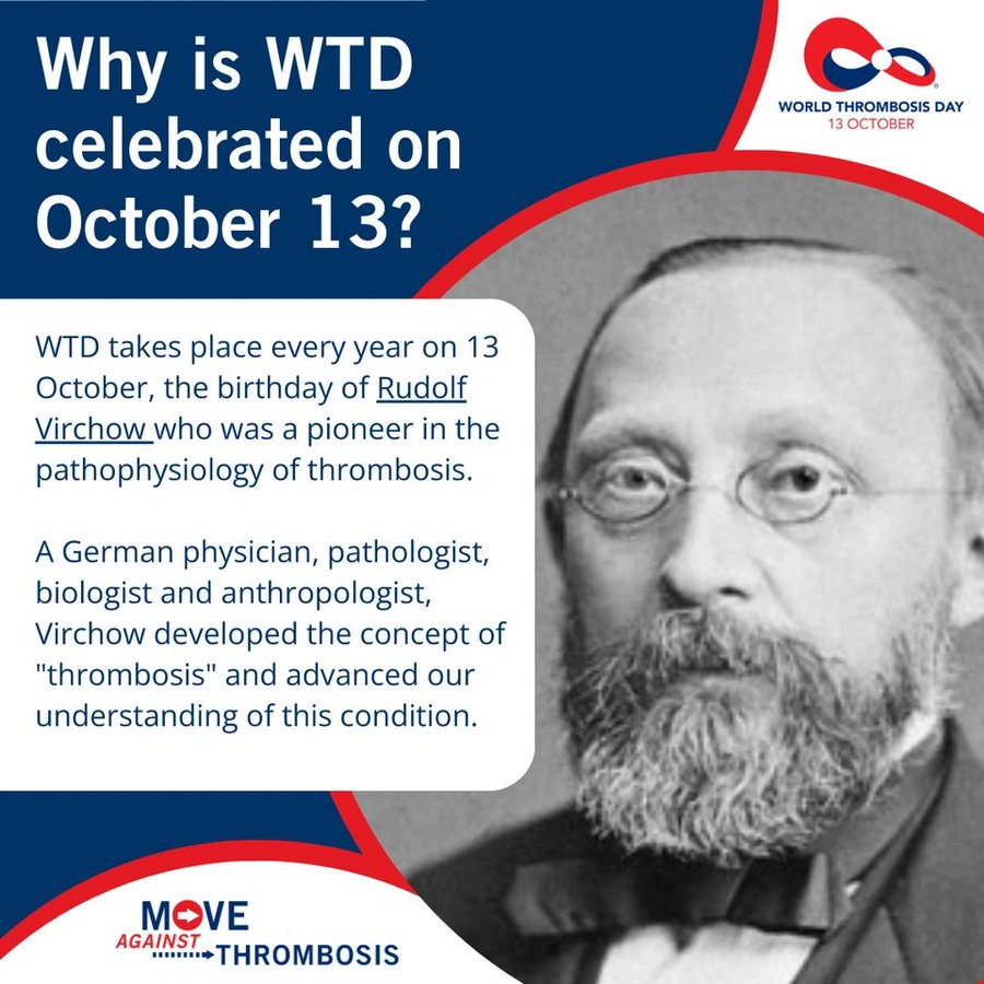 Do You Know Why World Thrombosis Day is celebrated on October 13?
