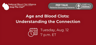 NBCA Hosts PEP Talk with Dr. Parks on Aging and Blood Clots