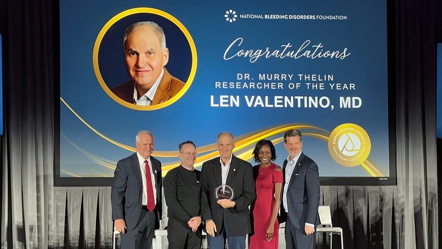 Len Valentino Named Researcher of the Year at BDC 2025