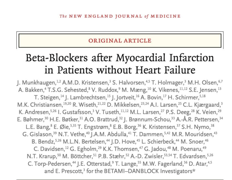 Beta-Blockers