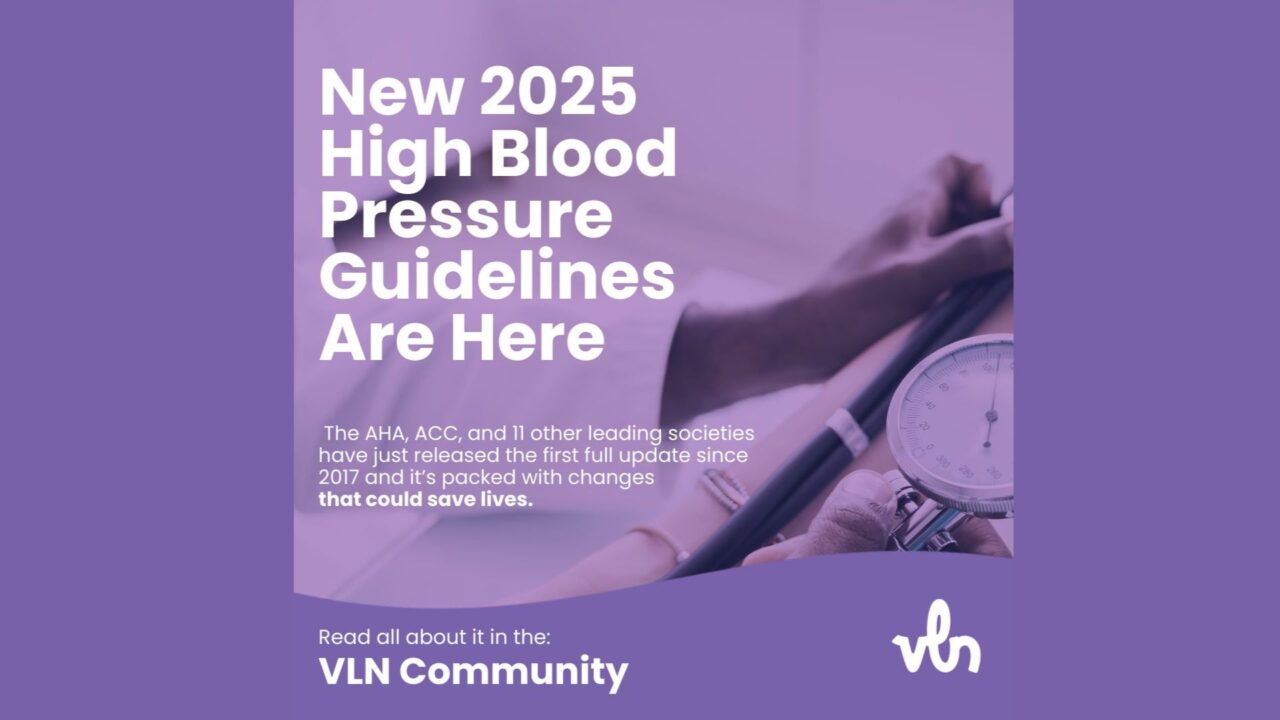 Vasculearn Network: New 2025 High Blood Pressure Guidelines Are Here