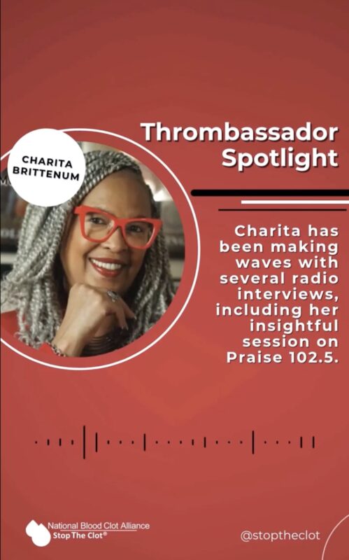 NBCA: After Losing Her Daughter to a Blood Clot, Charita Fights to Save Others