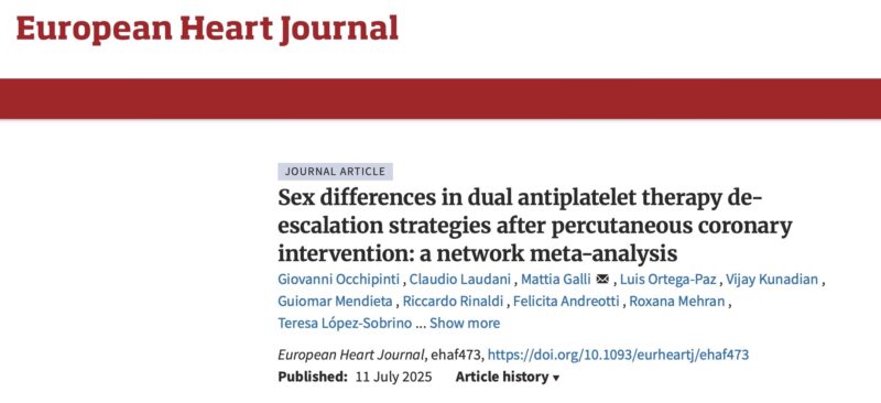 DAPT After PCI: Sex-Specific Strategies Unveiled