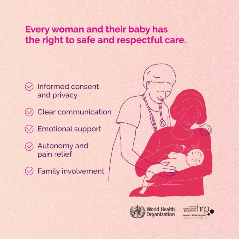 Louise Bannon on WHO Global Guide to Advance Respectful Maternal and Newborn Care Launched