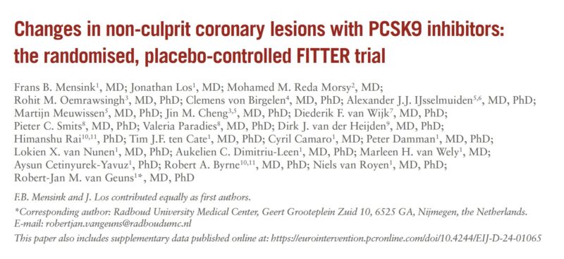 Davide Capodanno Shares FITTER Trial: Evolocumab Shows No Added Short-Term Benefit in Acute Coronary Syndrome