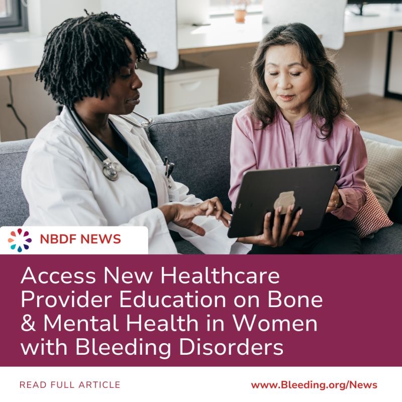 Dawn Rotellini Champions Women’s Health in Bleeding Disorders