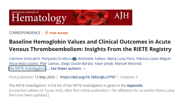Baseline Hemoglobin Predicts Outcomes in Acute VTE: Low Hb Linked to Higher Bleeding, Ischemia and Mortality Risk