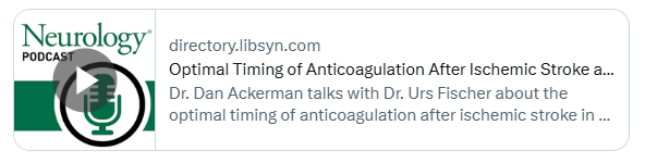 Martin Fischer Discusses CATALYST Meta-Analysis and Key ELAPSE and DO IT Trials on Neurology Podcast 1 Martin Fischer Discusses CATALYST Meta-Analysis and Key ELAPSE and DO IT Trials on Neurology Podcast
