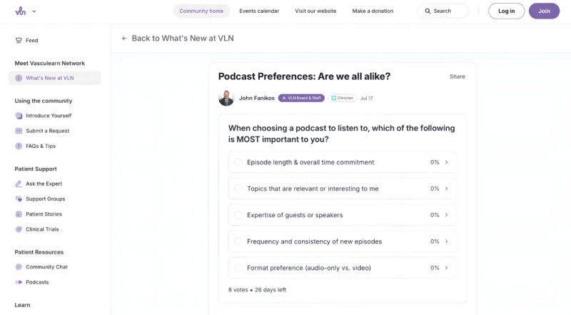 Nathan Connell and John Fanikos Invite You to the Vasculearn Network Podcast