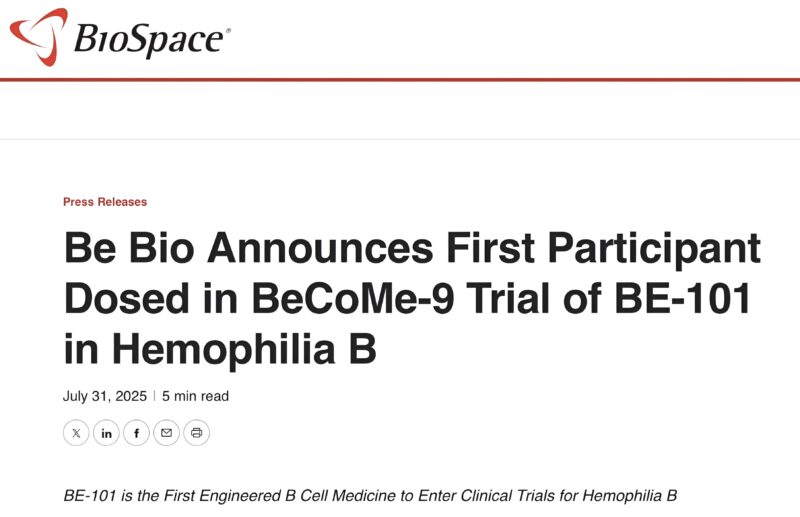 Wolfgang Miesbach: Breakthrough in Haemophilia B Treatment