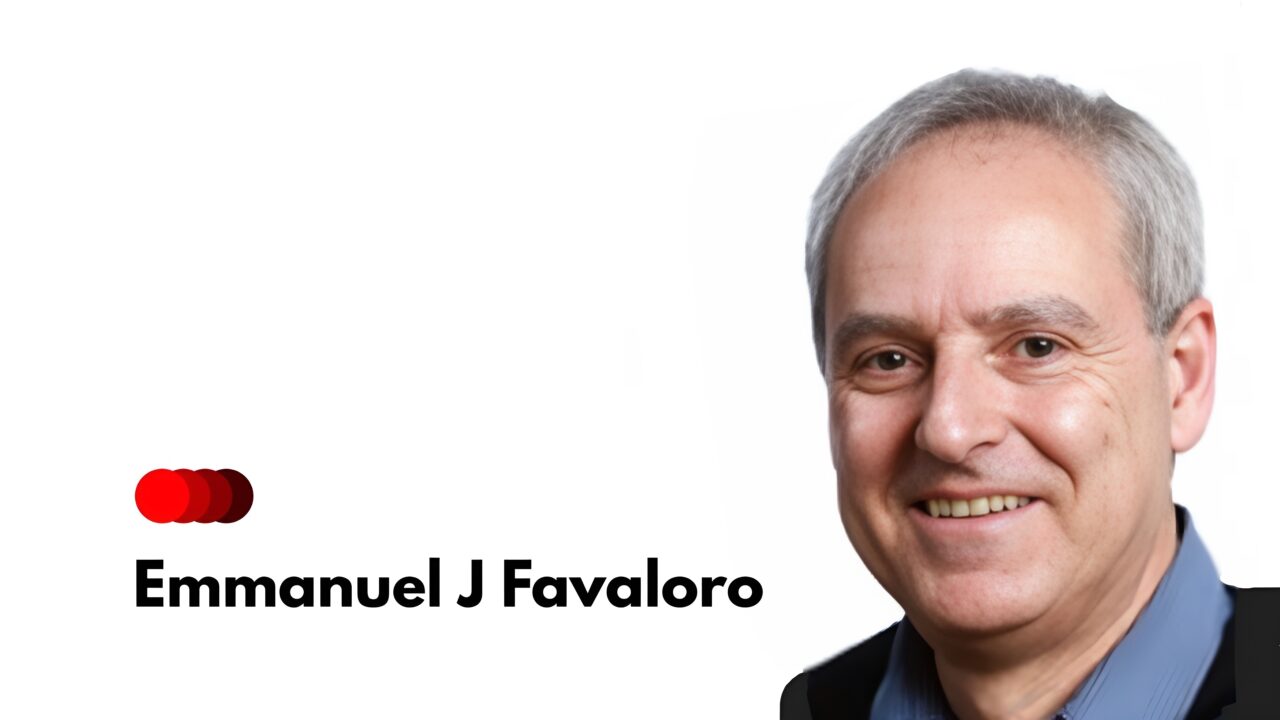 Emmanuel J Favaloro Highlights New Publication Marking 100 Years of von Willebrand Disease