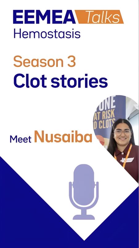 Elias Bouchi Presents Werfen EEMEA Talks on Hemostasis: Clot Stories Season 3