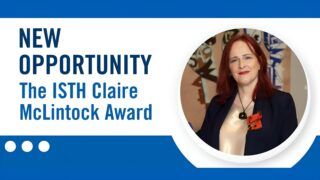 ISTH Claire McLintock Award: Deadline September 1