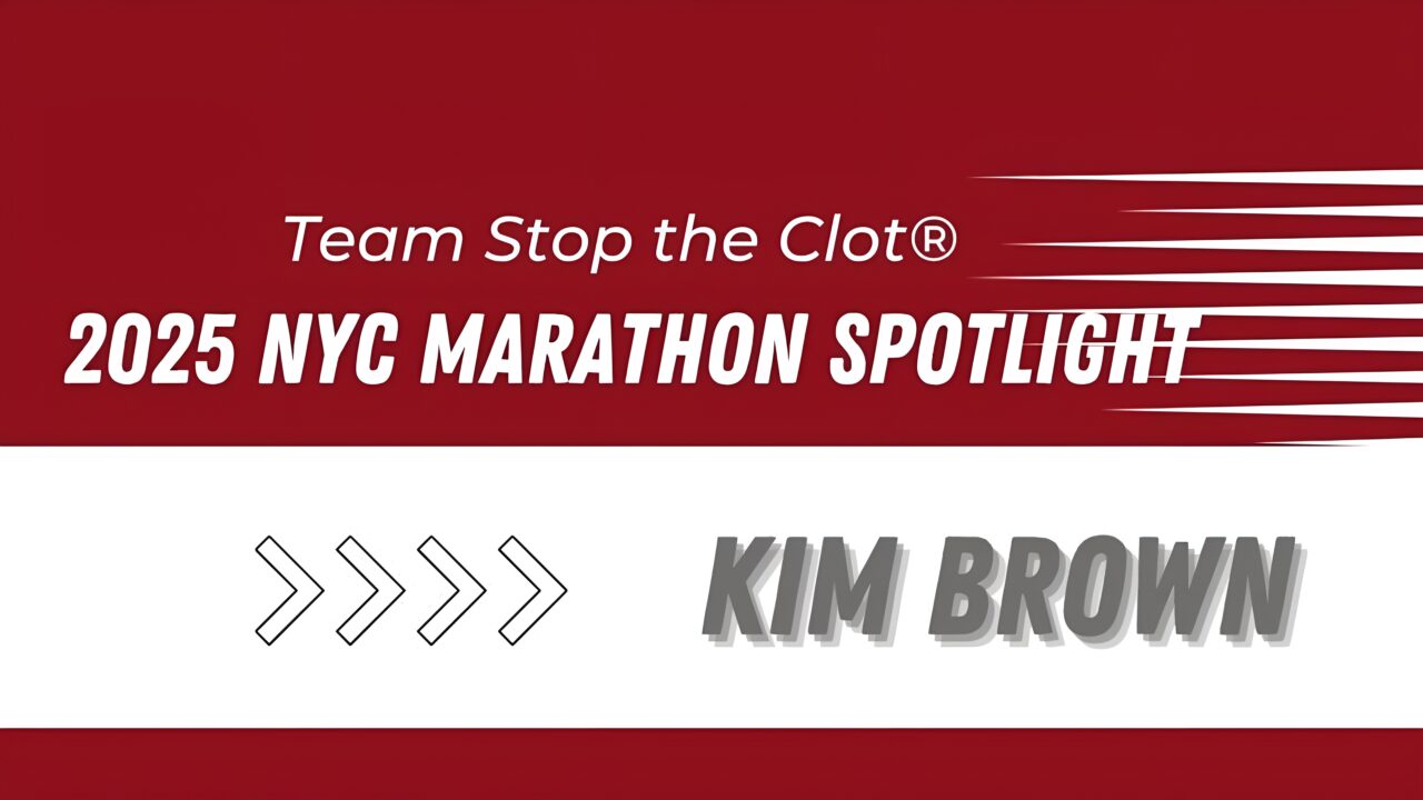 NBCA: Blood Clot Survivor Runs 2025 NYC Marathon with Team Stop the Clot
