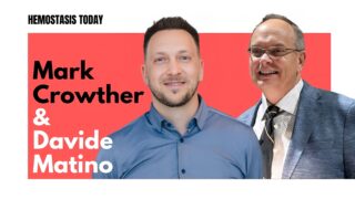 Mark Crowther Honors Davide Matino for Leading Promising Hemophilia Trial at McMaster University