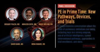 Pulmonary Embolism Management: Experts Share Valuable Insights on Endovascular Today