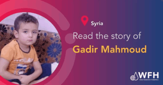 Hemophilia Care in Syria: WFH Helps 10-Year-Old Gadir Live Pain-Free