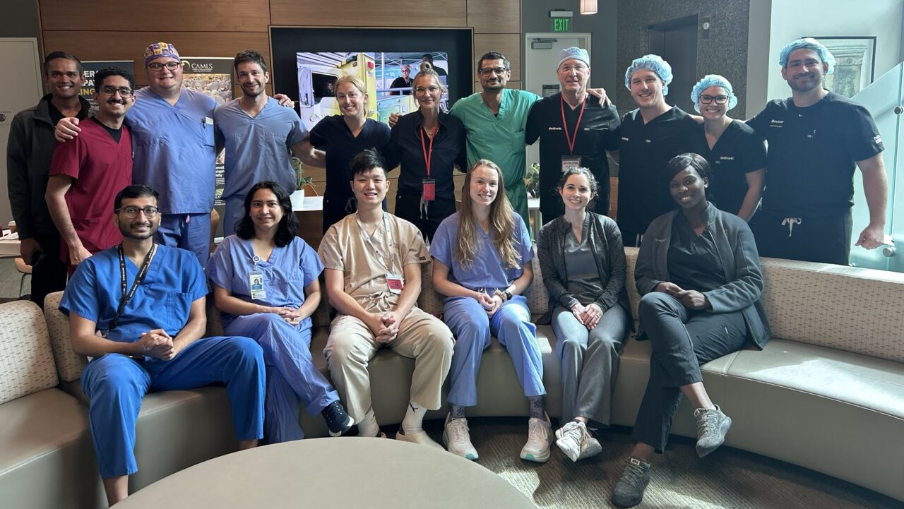 Trushar Patel: Thank You to Medtronic and Baxter International for the Support!