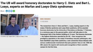 Congratulations to Bart Loeys on Receiving Doctor Honoris Causa!