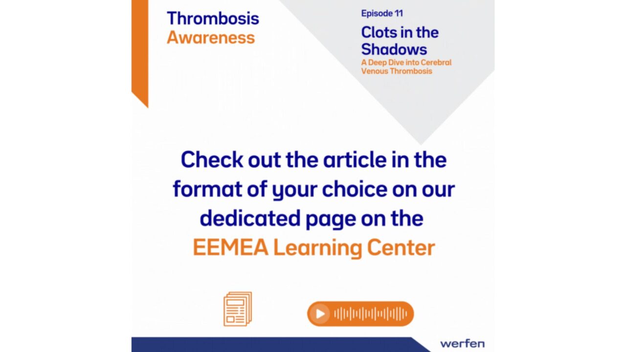 Thrombosis Awareness: Shedding Light on Cerebral Venous Thrombosis (CVT)