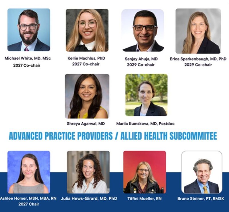 Erica Sparkenbaugh Named a Co-Chair for the 2029 HTRS Scientific Symposium