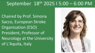 The Role of Pharmacogenetics in Personalising Stroke Care: World Stroke Academy Webinar ​Chaired by Prof. Simona Sacco