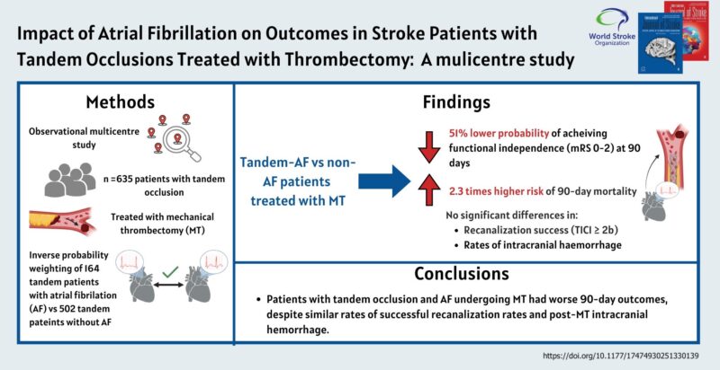Lucio D’Anna and Colleagues on Impact of AF on Outcomes in Stroke
