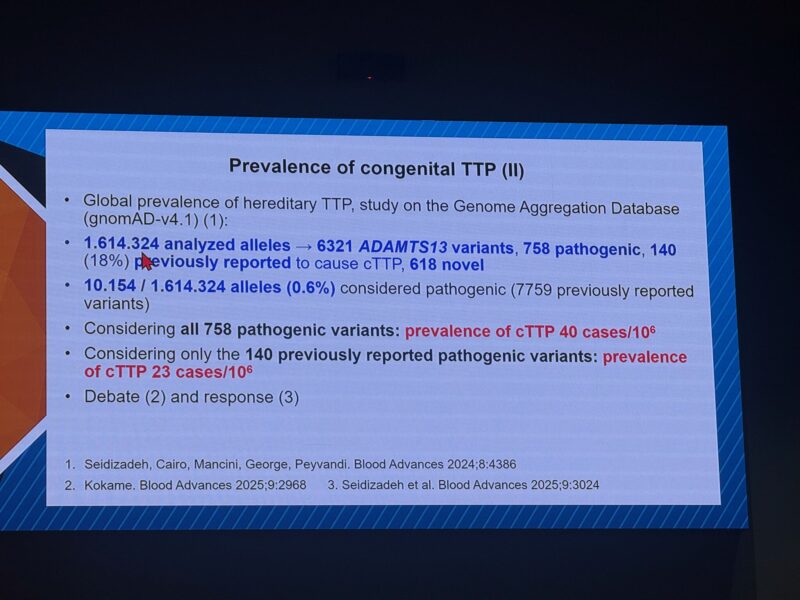 Wolfgang Miesbach on Insights into cTTP, Presented at BIC 2025 by Omid Seidizadeh, Paul Brinkkötter, and Inés Gómez Seguí