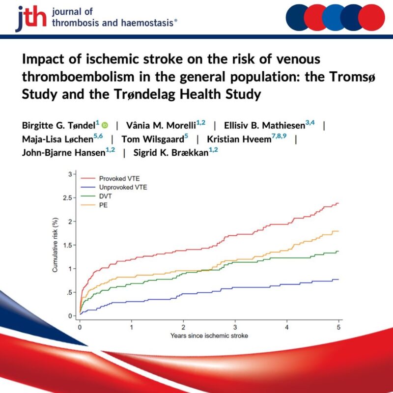 Birgitte Tøndel and Colleagues Showcase the Impact of Ischemic Stroke on VTE